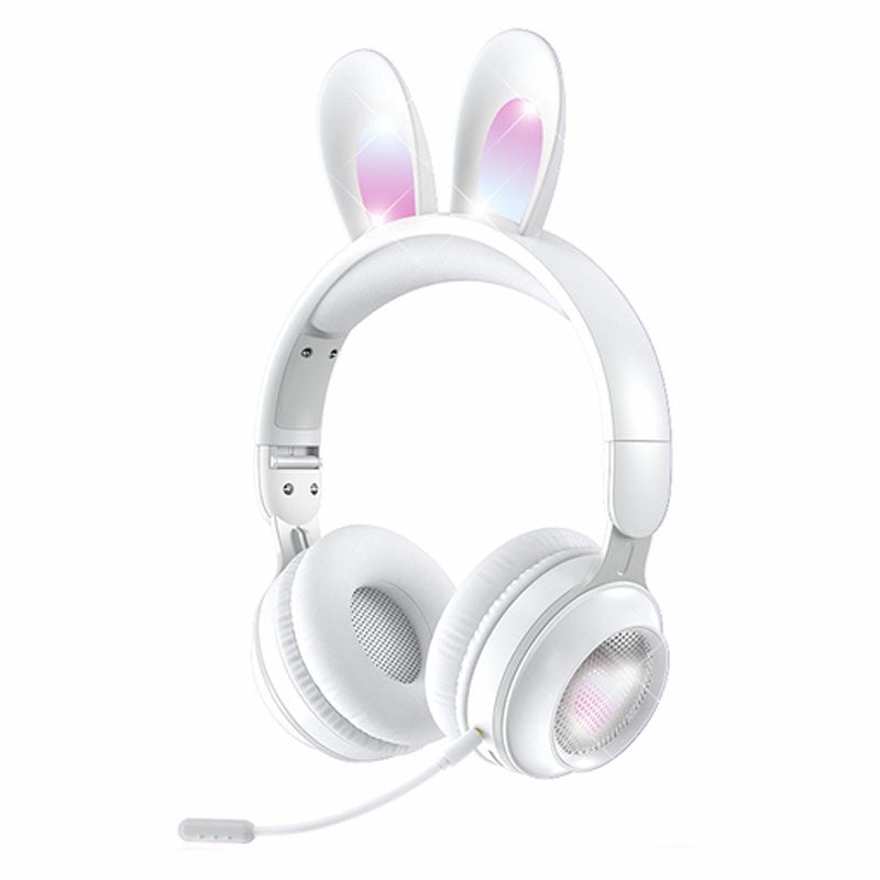 KE-01 Cute Rabbit Ear Foldable Headphone Stereo Music Wireless Bluetooth Headset with Mic KE-01 Cute Rabbit Ear Foldable Headphone Stereo Music Wireless Bluetooth Headset with Mic